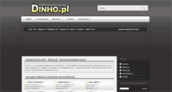 Desktop Screenshot of dinho.pl