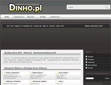 Tablet Screenshot of dinho.pl